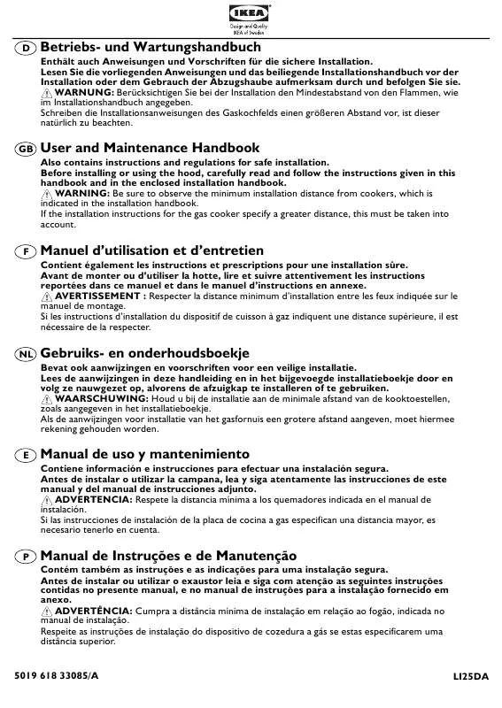 Mode d'emploi WHIRLPOOL HDN P800 S