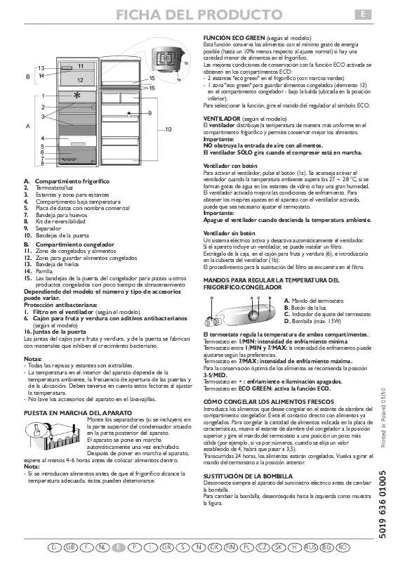 Mode d'emploi WHIRLPOOL KD 310 A IO