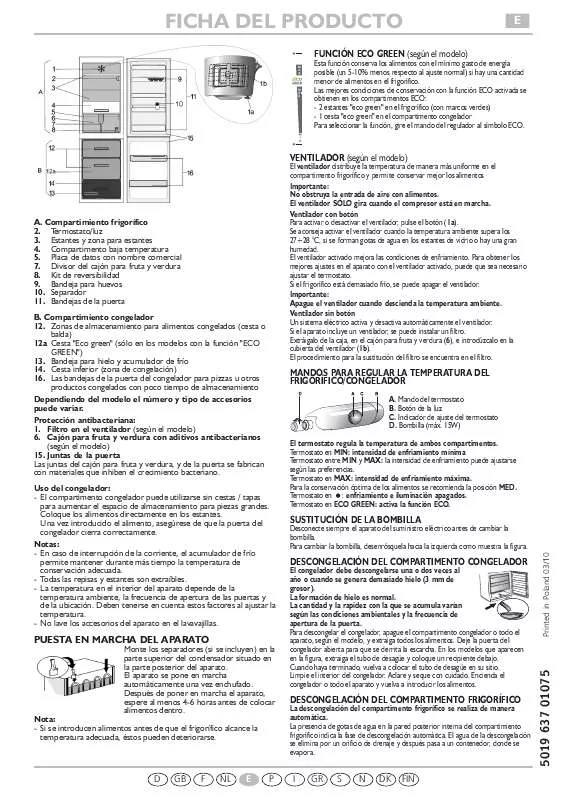 Mode d'emploi WHIRLPOOL KG 303 A IO