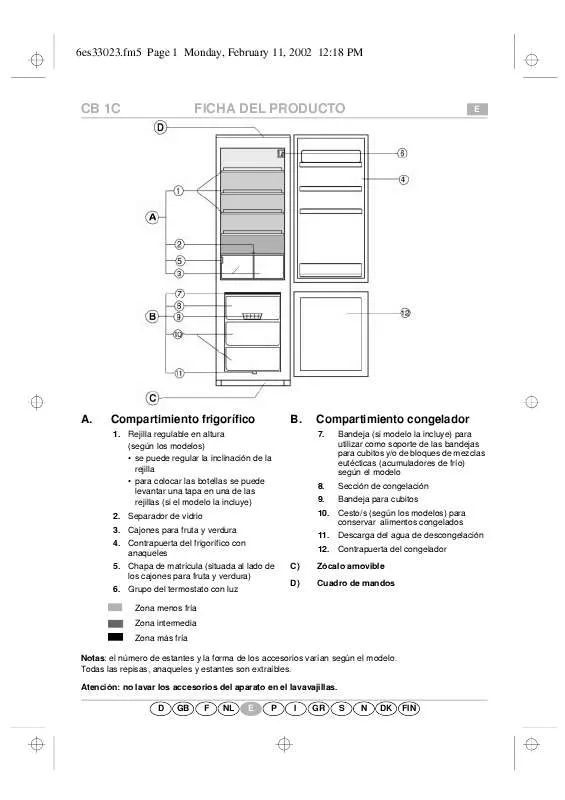 Mode d'emploi WHIRLPOOL KGA 2500