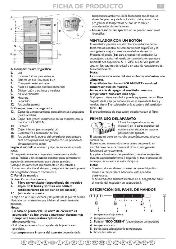 Mode d'emploi WHIRLPOOL PRBN 350I A