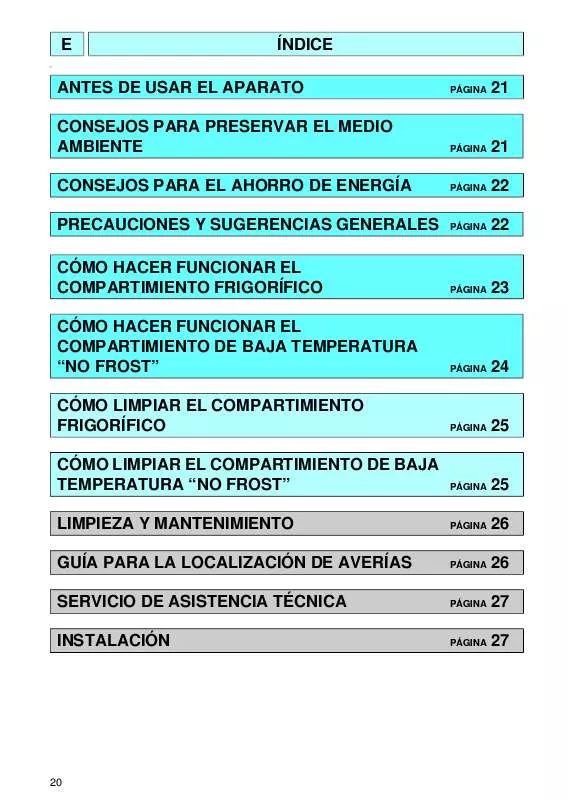 Mode d'emploi WHIRLPOOL RF 46-B