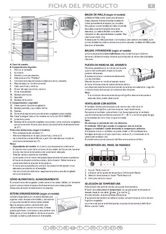 Mode d'emploi WHIRLPOOL SC 303 BL