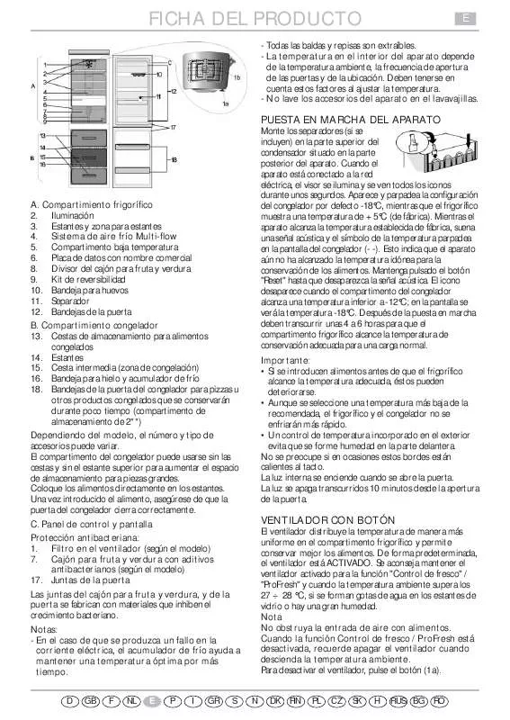 Mode d'emploi WHIRLPOOL WBC 3546 A NFCX