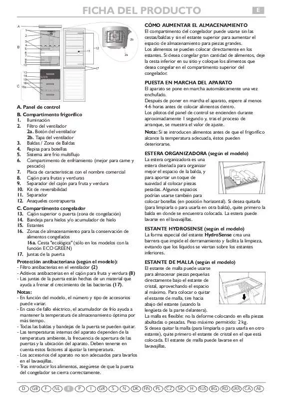 Mode d'emploi WHIRLPOOL WBC3525 NFW