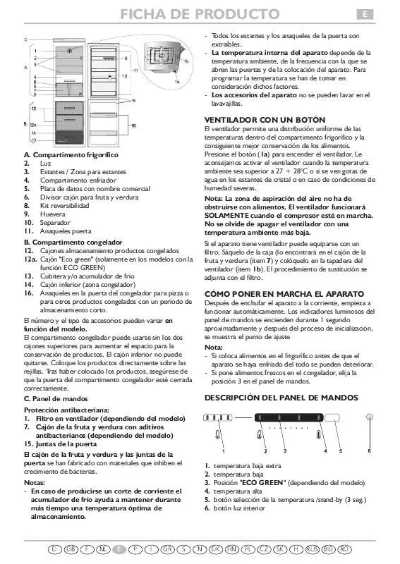 Mode d'emploi WHIRLPOOL WBC3725 A S