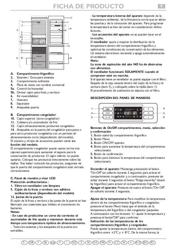 Mode d'emploi WHIRLPOOL WBC3746 A W