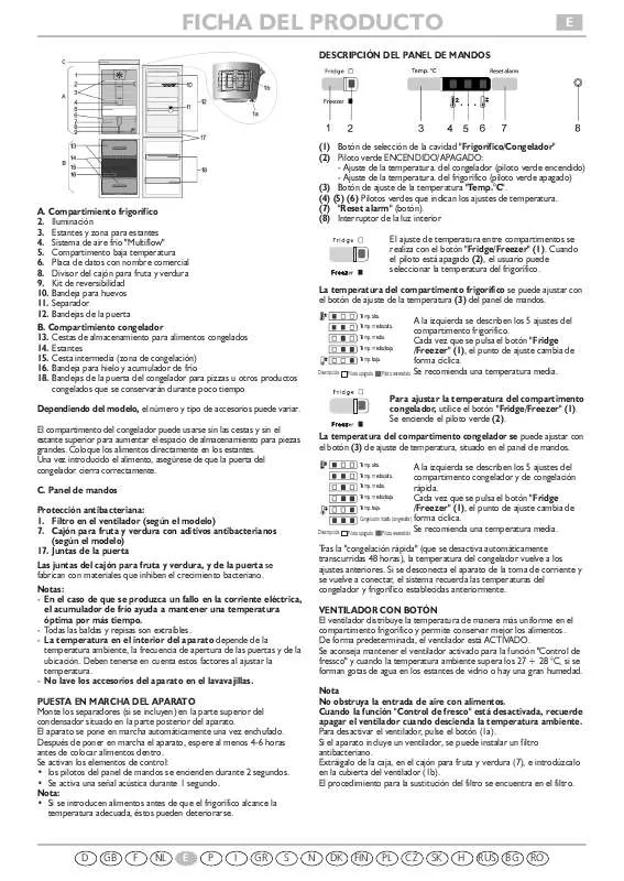 Mode d'emploi WHIRLPOOL WBC4035 A NFCX