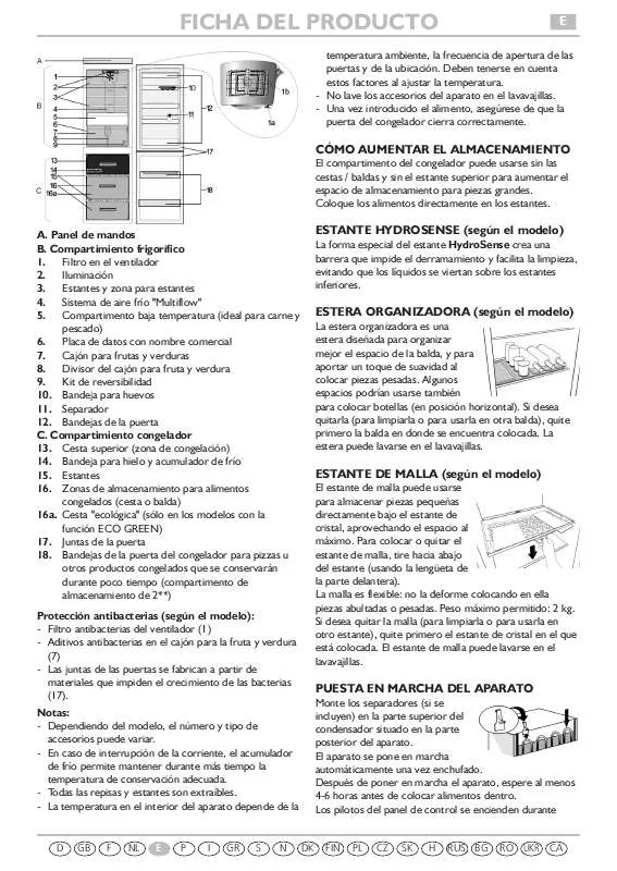 Mode d'emploi WHIRLPOOL WBE 3322 NFW