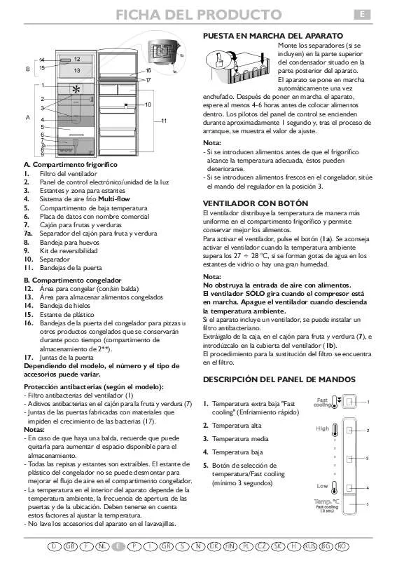 Mode d'emploi WHIRLPOOL WTC3725 A NFX