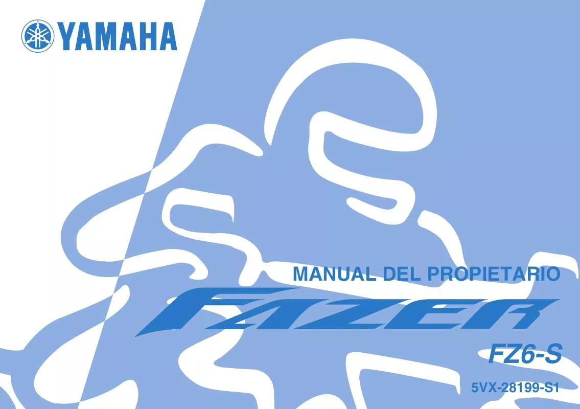 Mode d'emploi YAMAHA FZ6-S-2004