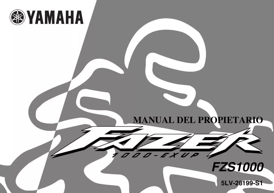 Mode d'emploi YAMAHA FZS1000-2002