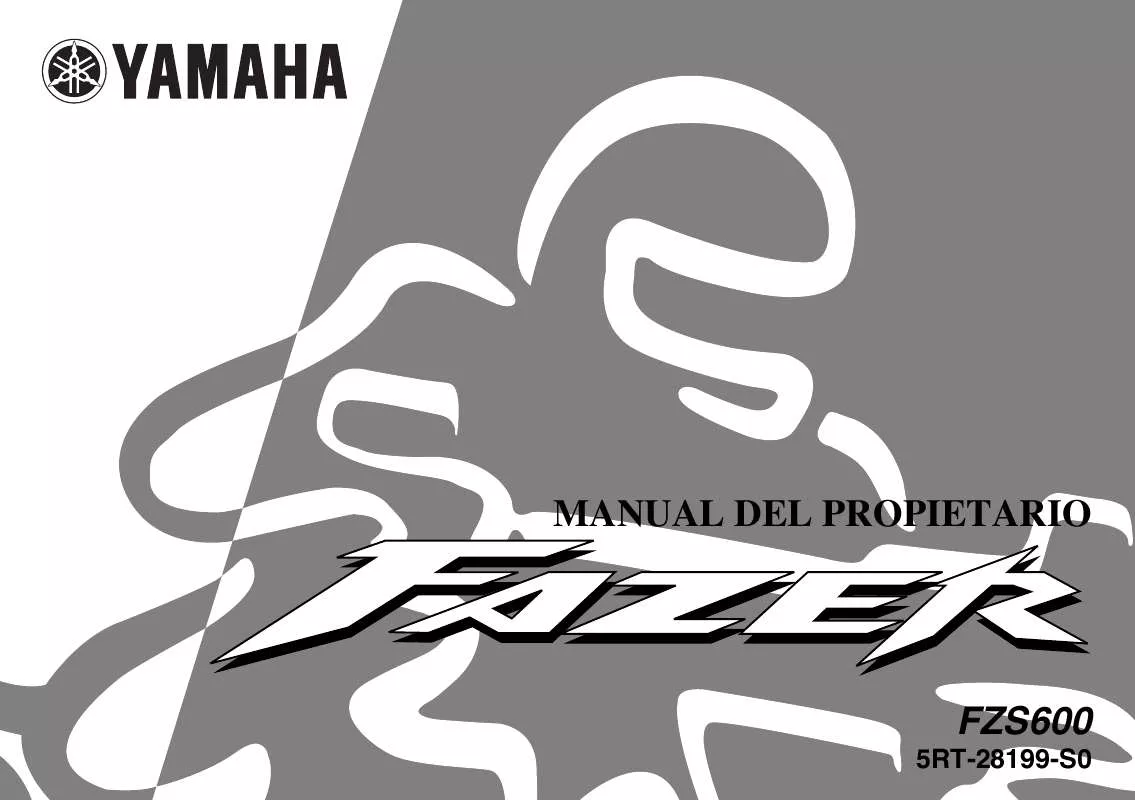 Mode d'emploi YAMAHA FZS600-2002