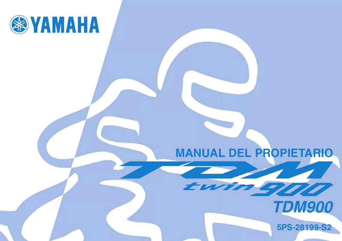 Mode d'emploi YAMAHA TDM900-2004