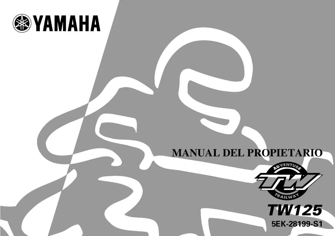 Mode d'emploi YAMAHA TW125-2000