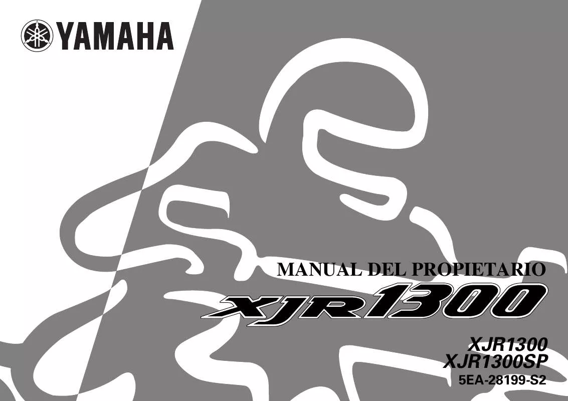 Mode d'emploi YAMAHA XJR1300-2000