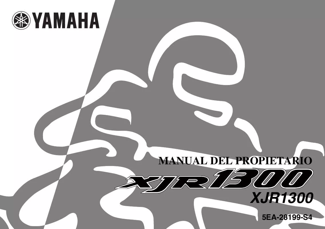 Mode d'emploi YAMAHA XJR1300-2002