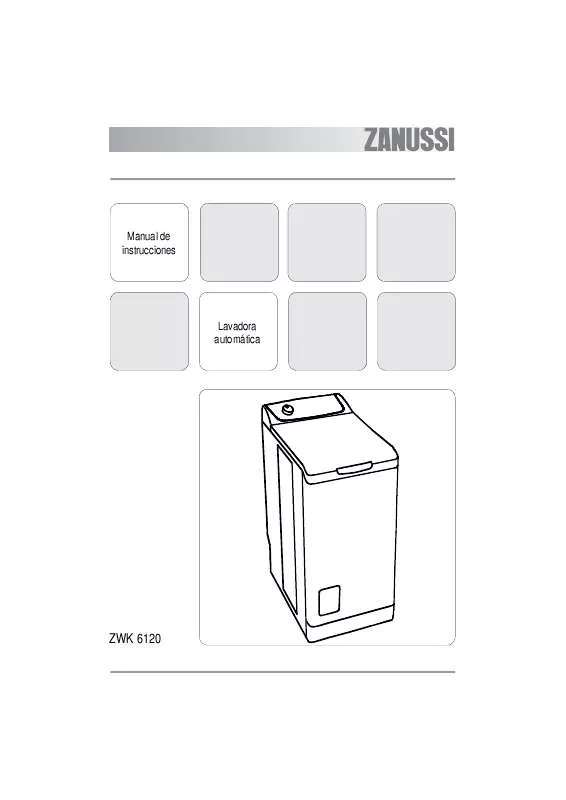 Mode d'emploi ZANUSSI ZWK6120